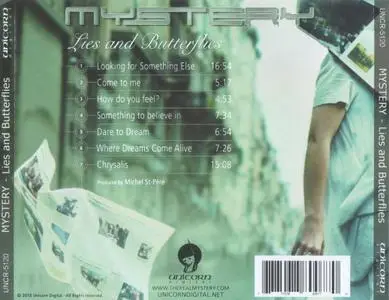 Mystery - Lies And Butterflies (2018)