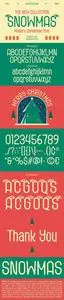 Snowmas - Modern Christmas Font 86A6M2T