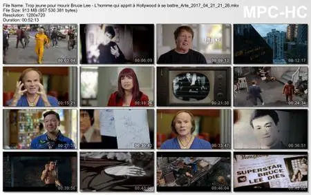 (Arte) Trop jeune pour mourir Bruce Lee - L’homme qui apprit à Hollywood à se battre (2017)