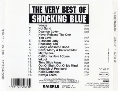 Shocking Blue - The Very Best Of Shocking Blue (1989)