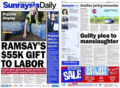 Sunraysia Daily – February 21, 2019
