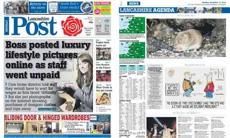Lancashire Evening Post – December 17, 2018