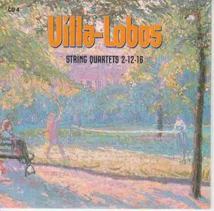 Heitor Villa-Lobos - Complete String Quartets - Cuarteto Latinoamericano (2004) {6 CD Brilliant Classsics 6634 rec 1994-2000}