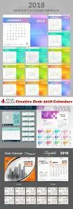 Vectors - Creative Desk 2018 Calendars