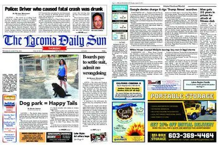 The Laconia Daily Sun – August 30, 2018