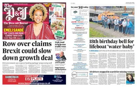 The Press and Journal Highlands and Islands – September 14, 2019
