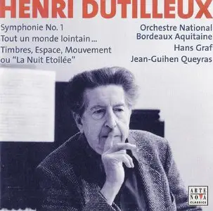Henri Dutilleux - Complete Orchestral Works on Arte Nova - Orchestre National Bordeaux Aquitaine - Hans Graf