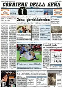 Il Corriere della Sera (06-09-09)