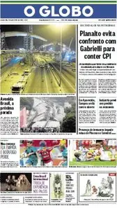 O Globo - 21 de abril de 2014 - Segunda