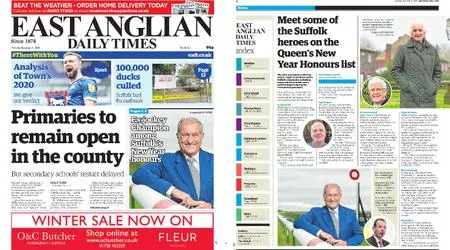 East Anglian Daily Times – December 31, 2020