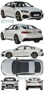 Audi RS5 Sportback 2020 3D model