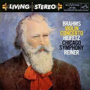 Jascha Heifetz, Fritz Reiner, Chicago SO - Brahms: Violin Concerto (1955) [APO Remaster 2015] PS3 ISO + DSD64 + Hi-Res FLAC