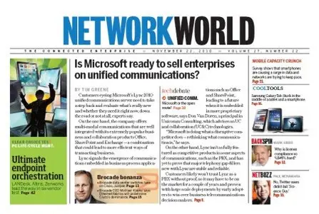Network World - 22 November 2010