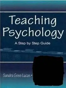 Teaching Psychology A Step By Step Guide