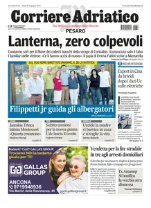 Corriere Adriatico Pesaro - 18 Giugno 2024