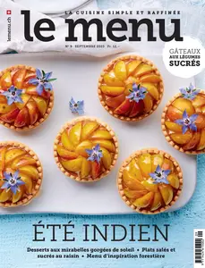 le menu Édition française - Septembre 2025