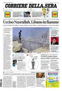 Corriere della Sera - 29 Settembre 2024