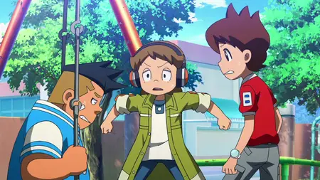 Yo-Kai Watch S01E01 Les Yo-kai sont réels !  Le carrefour de la frousse