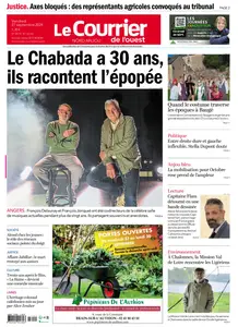 Le Courrier de l'Ouest Nord Anjou - 27 Septembre 2024