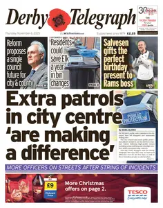 Derby Telegraph - 6 November 2025