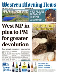 Western Morning News Devon - 17 October 2024