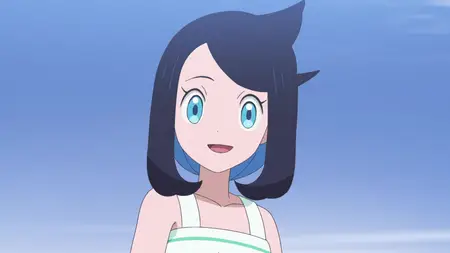 Pokemon Horizons The Series S01E42 Transform Hero of the Seas Palafin