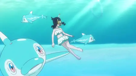 Pokemon Horizons The Series S01E42 Transform Hero of the Seas Palafin