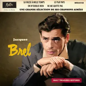 Jacques Brel - Une Grande Sélection De Ses Chansons Aimées (2024) [Official Digital Download 24/96]