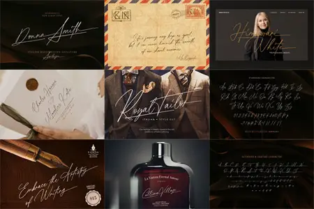 Donna Smith - Stylish Handwritten Signature Font