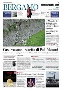 Corriere della Sera Bergamo - 21 Novembre 2025