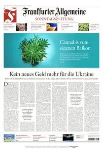 Frankfurter Allgemeine Sonntagszeitung - 18 August 2024