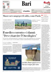 la Repubblica Bari - 27 Giugno 2025