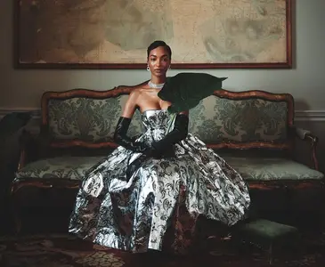 Jourdan Dunn by Richard Phibbs for Harper's Bazaar UK June 2024