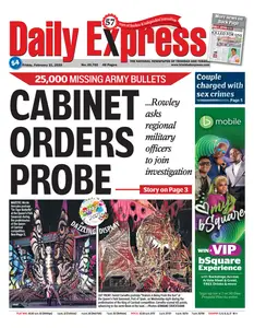 Trinidad & Tobago Daily Express - 21 February 2025