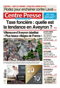 Centre Presse Aveyron - 24 Septembre 2024