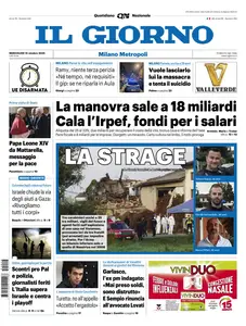 Il Giorno Milano Metropoli - 15 Ottobre 2025