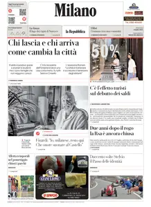 la Repubblica Milano - 6 Luglio 2025