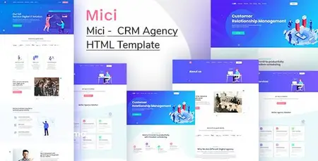 EE - Themeforest - Mici - CRM system HTML Template 27516144 v1.0