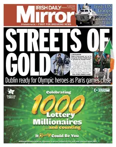 Irish Daily Mirror - 12 August 2024