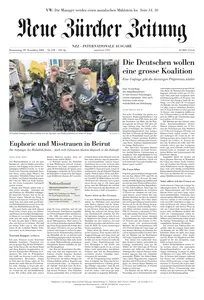 Neue Zurcher Zeitung International  - 28 November 2024
