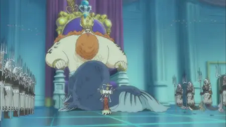 One Piece (1999 S15E29 Fishman Island is Shaking! The Landing of a Tenryubito Koten Gars
