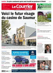 Le Courrier de l'Ouest Saumur - 25 Septembre 2024