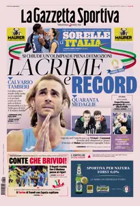 La Gazzetta dello Sport - 11 Agosto 2024