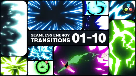Seamless Energy Transitions for DaVinci Resolve 57286958