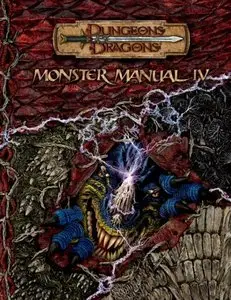 Monster Manual IV (Dungeons & Dragons) by Gwendolyn Kestrol