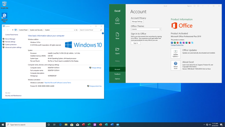 Windows 10 Pro 19H1 1903 Build 18362.295 + Office Pro Plus 2019 Integrated Multilingual