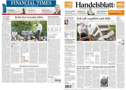FinancialTimes Deutschland & Handelsblatt vom 09.06.2009