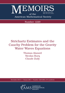 Strichartz Estimates and the Cauchy Problem for the Gravity Water Waves Equations