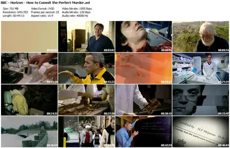 BBC Horizon – How to Commit the Perfect Murder (2007)