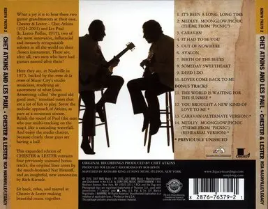 Chet Atkins And Les Paul - Chester & Lester (1976) {2007, Reissue}